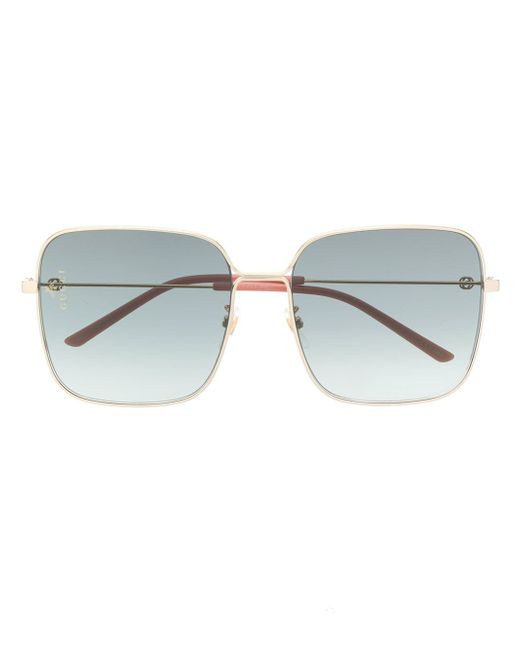 Gucci oversized square sunglasses