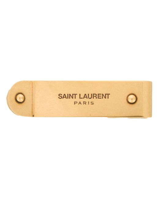 Saint Laurent logo money clip