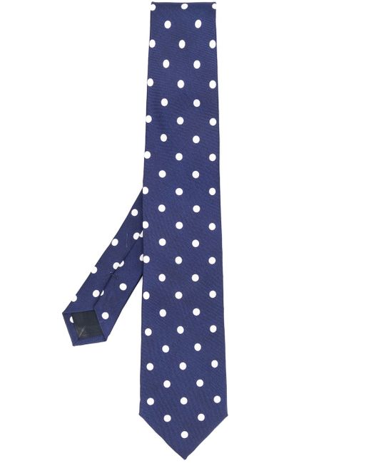 Corneliani spotted tie