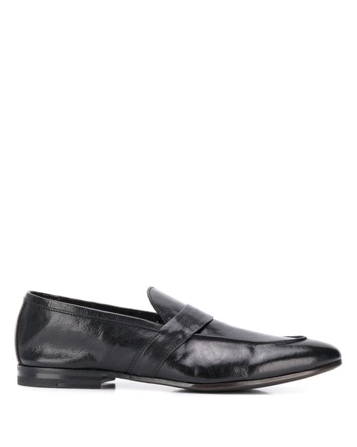Henderson Baracco varnished-effect loafers