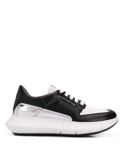 Clergerie platform low top trainers
