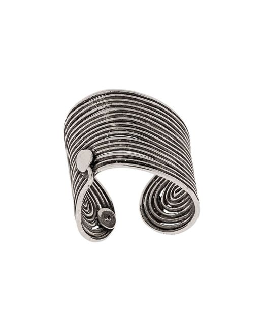 Gas Bijoux metallic thread ring