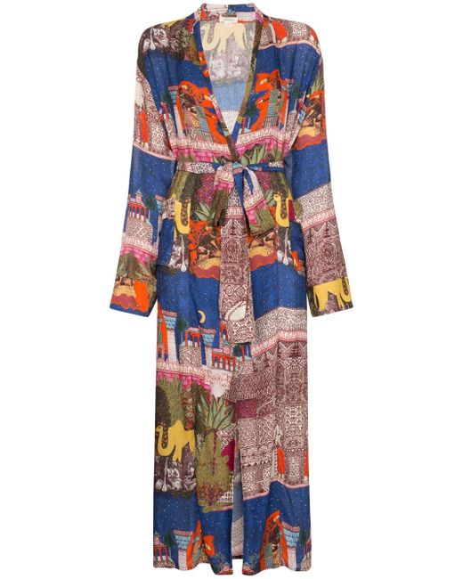 Chufy Morocco-print robe