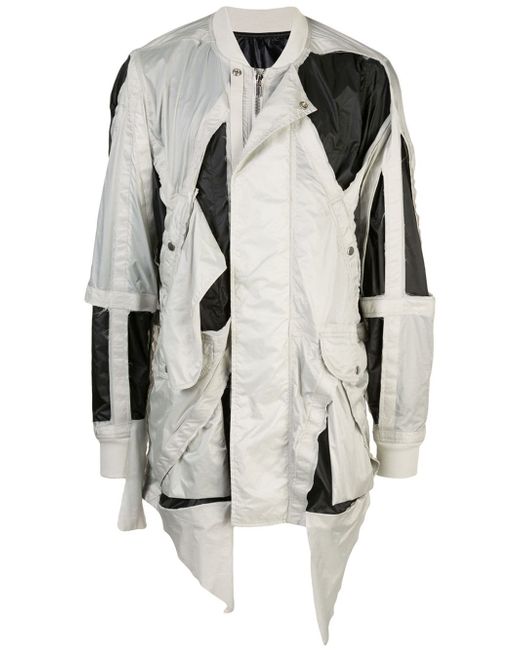 Rick Owens cut-out detail jacket
