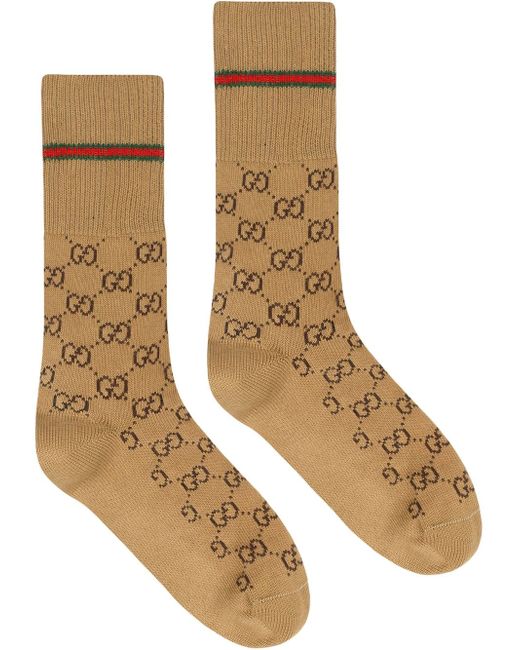 Gucci GG cotton socks with Web