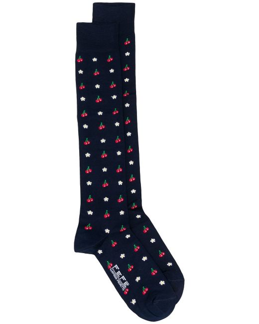 Fefè cherry pattern socks
