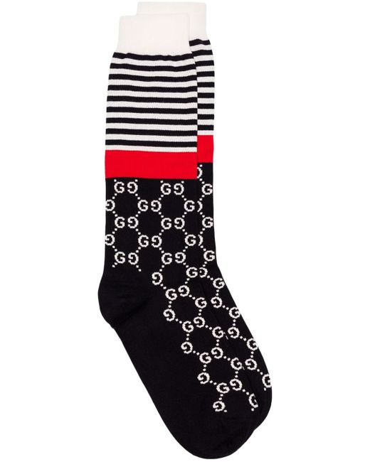 Gucci logo intarsia socks