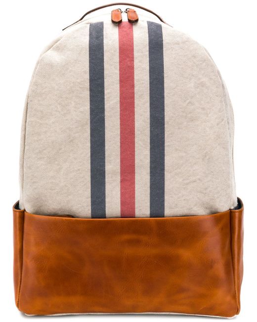 Eleventy stripe front backpack