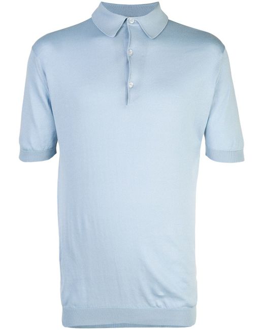 John Smedley classic slim-fit polo shirt