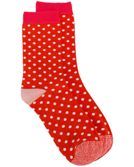 Stine Goya polka dot printed socks