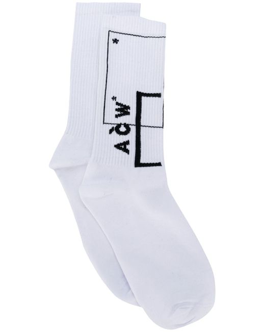 A-Cold-Wall logo socks