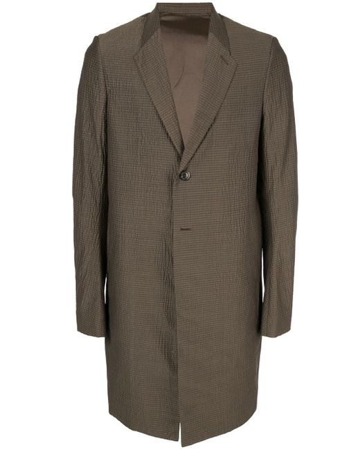 Rick Owens textured coat
