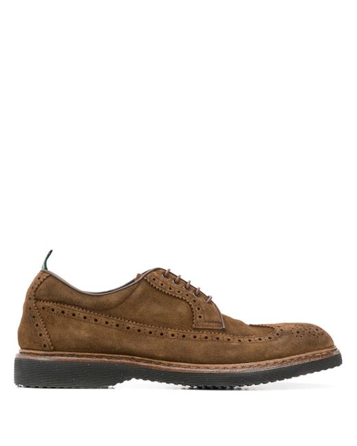 Green George brogue shoes