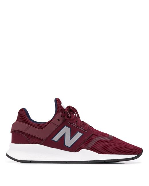 New Balance lace-up mesh sneakers