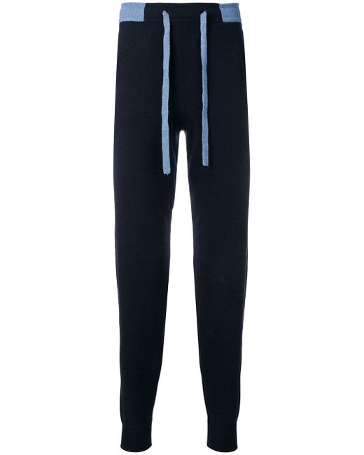 N.Peal tapered track trousers