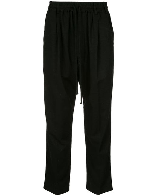 Song For The Mute high-waisted drawstring trousers