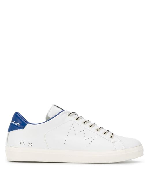 Leather Crown classic lo-top sneakers