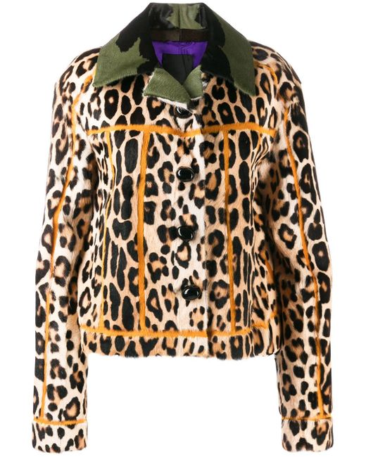 Liska leopard print jacket