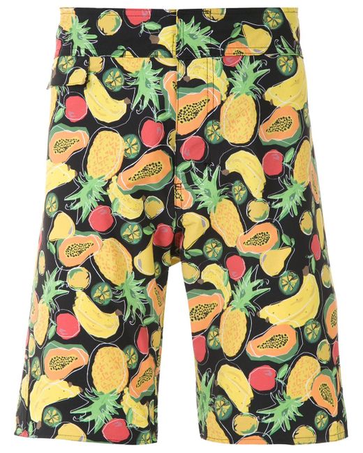 Amir Slama fruit print swim shorts
