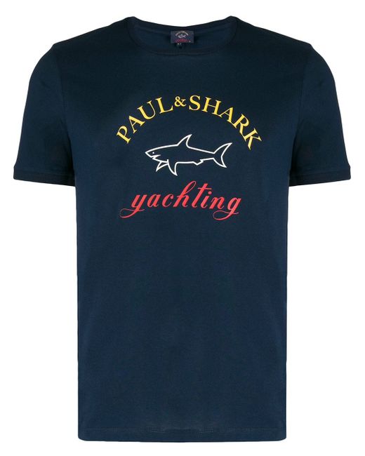 Paul & Shark logo T-shirt
