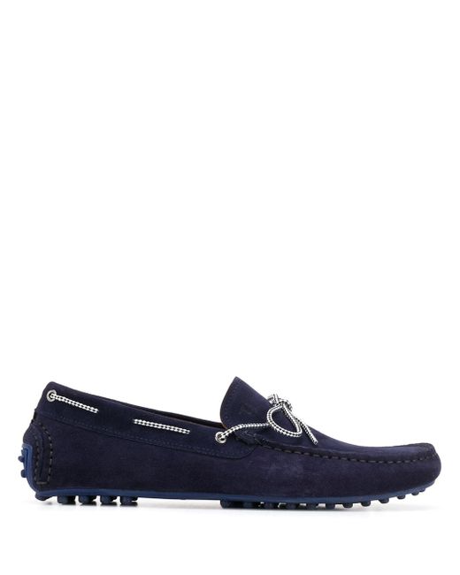 Trussardi Jeans rope driving loafers