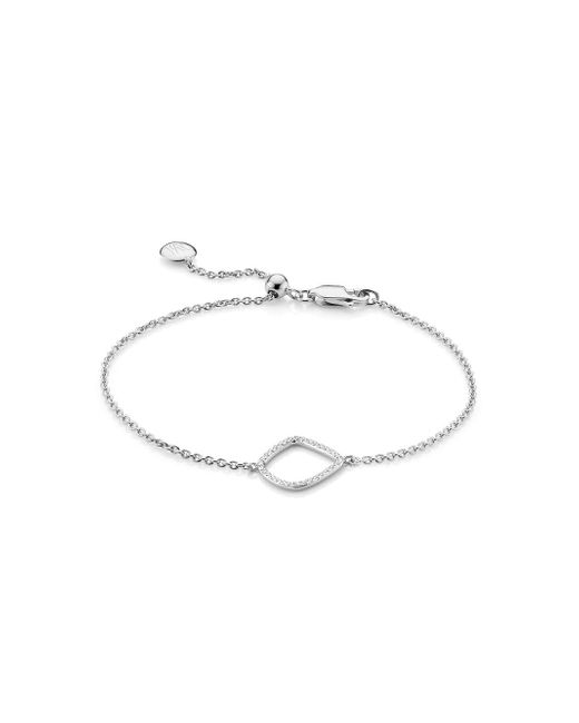 Monica Vinader Riva Diamond Kite Chain bracelet