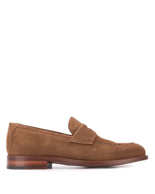 N.D.C. Made By Hand Crock Saddle soft loafers