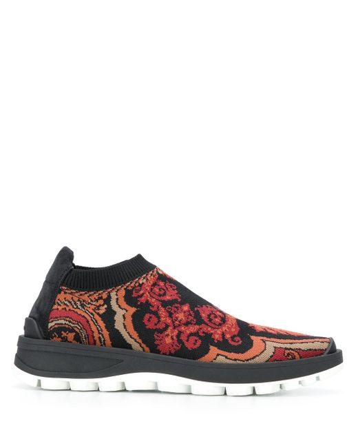 Etro woven trainers