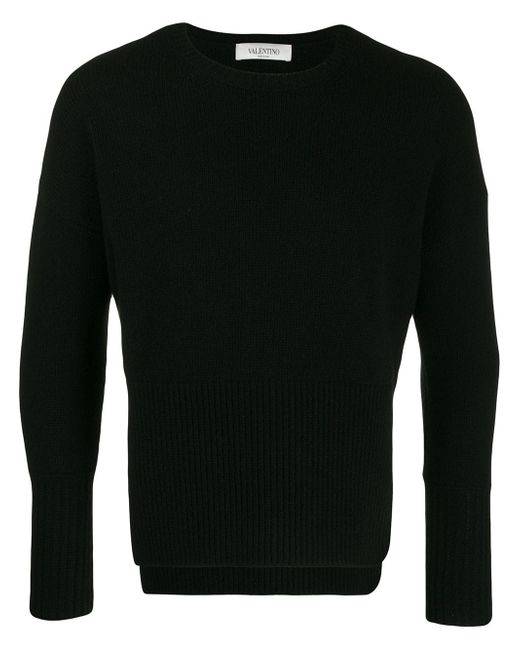 Valentino VLTN jacquard knit sweater