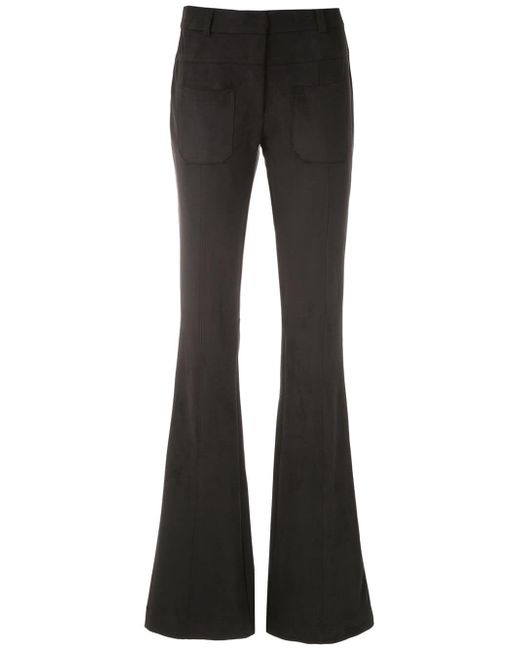 Olympiah slim fit flared trousers