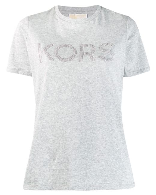Michael Kors Collection studded logo T-shirt