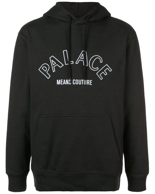 Palace logo print hoodie