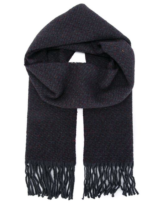 Lardini fringed knit scarf