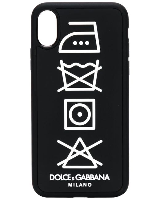 Dolce & Gabbana logo iPhone X case