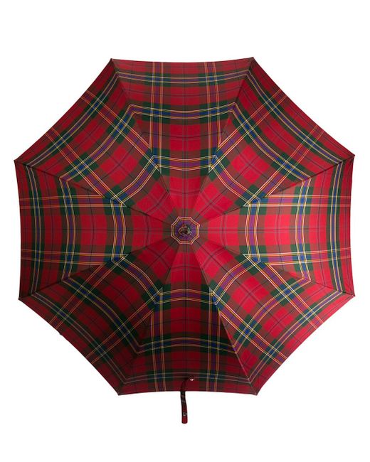 Alexander McQueen tartan print umbrella