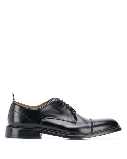 Green George classic derby shoes