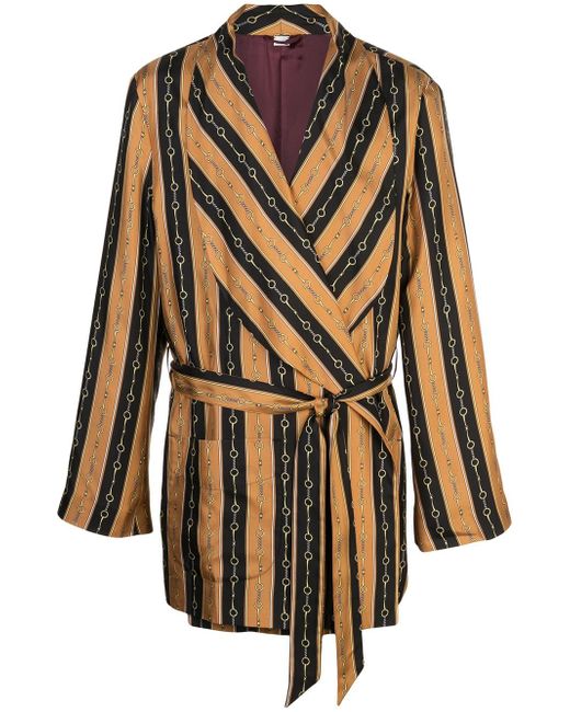 Gucci printed dressing-gown jacket