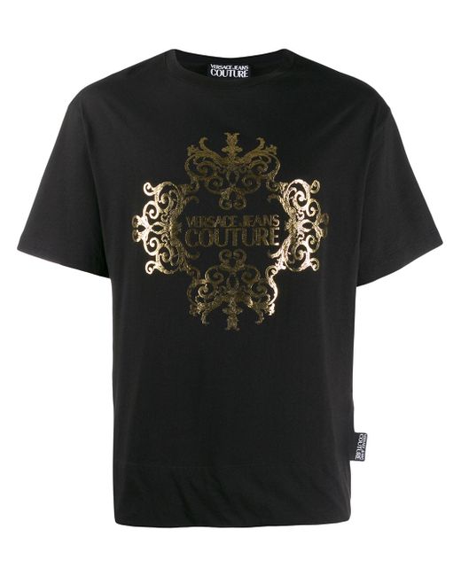 Versace Jeans Couture Barocco logo print T-shirt
