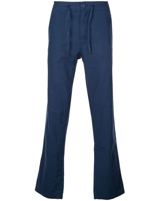 Onia tailored straight leg Collin trousers