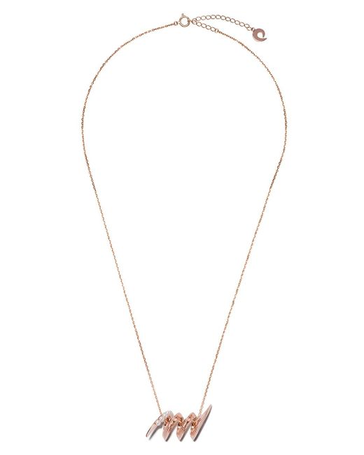 Tasaki 18kt gold Surge Akoya pearl necklace