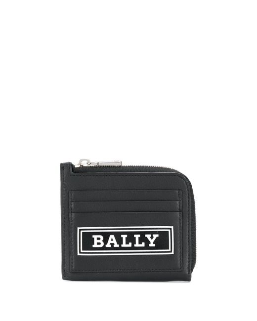 Bally logo patch wallet