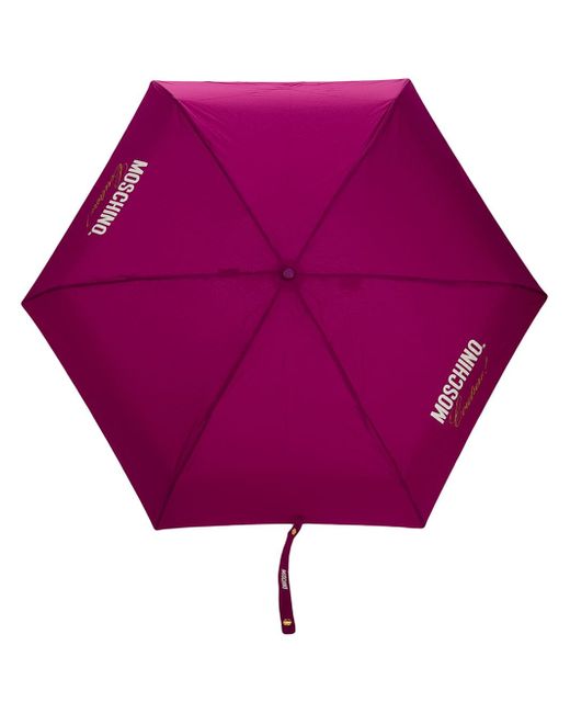 Moschino couture print umbrella