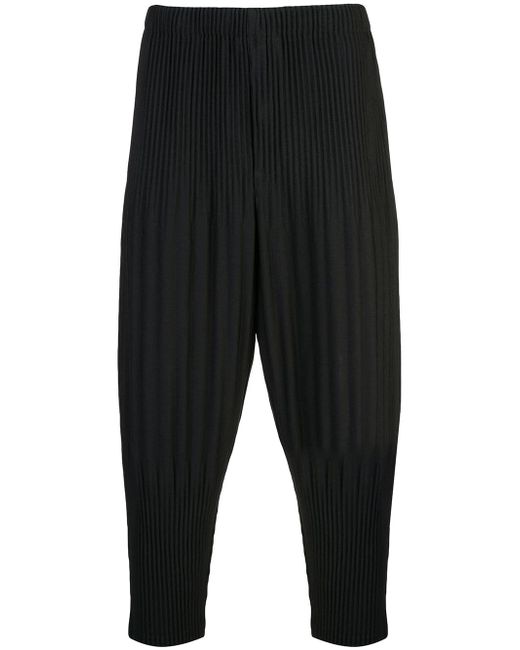 Homme Pliss Issey Miyake loose fit plissé trousers