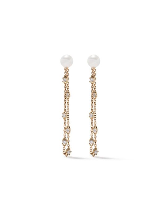 Yoko London 18kt gold diamond Trend earrings