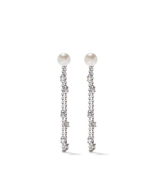 Yoko London 18kt gold diamond Trend earrings