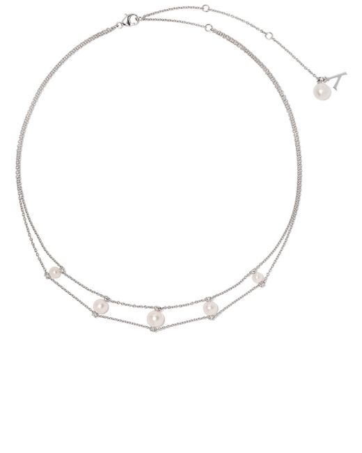 Yoko London 18kt gold diamond Trend necklace