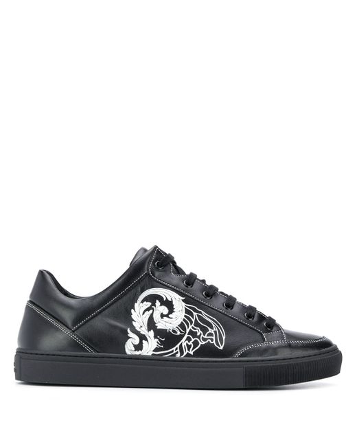 Versace Collection logo printed sneakers