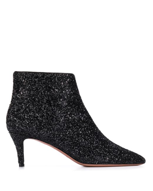 P.A.R.O.S.H. . all-over-glitter ankle boots