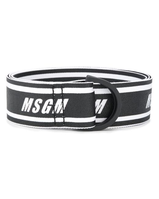 Msgm logo belt