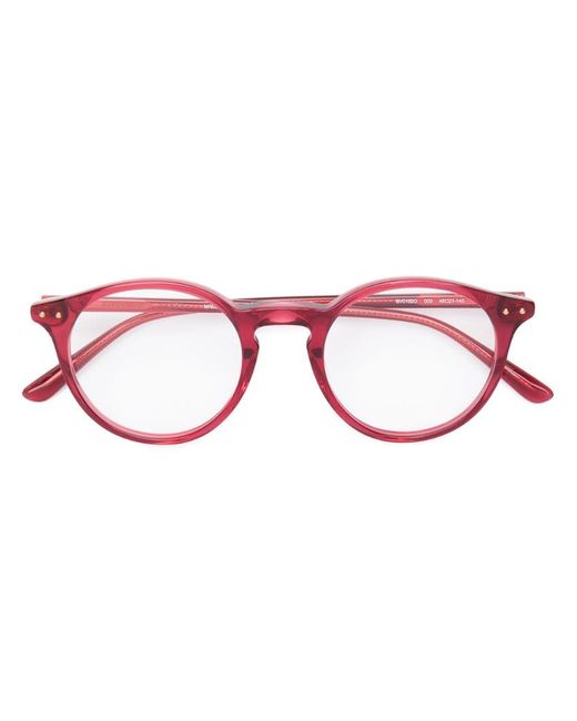 Bottega Veneta round frame glasses